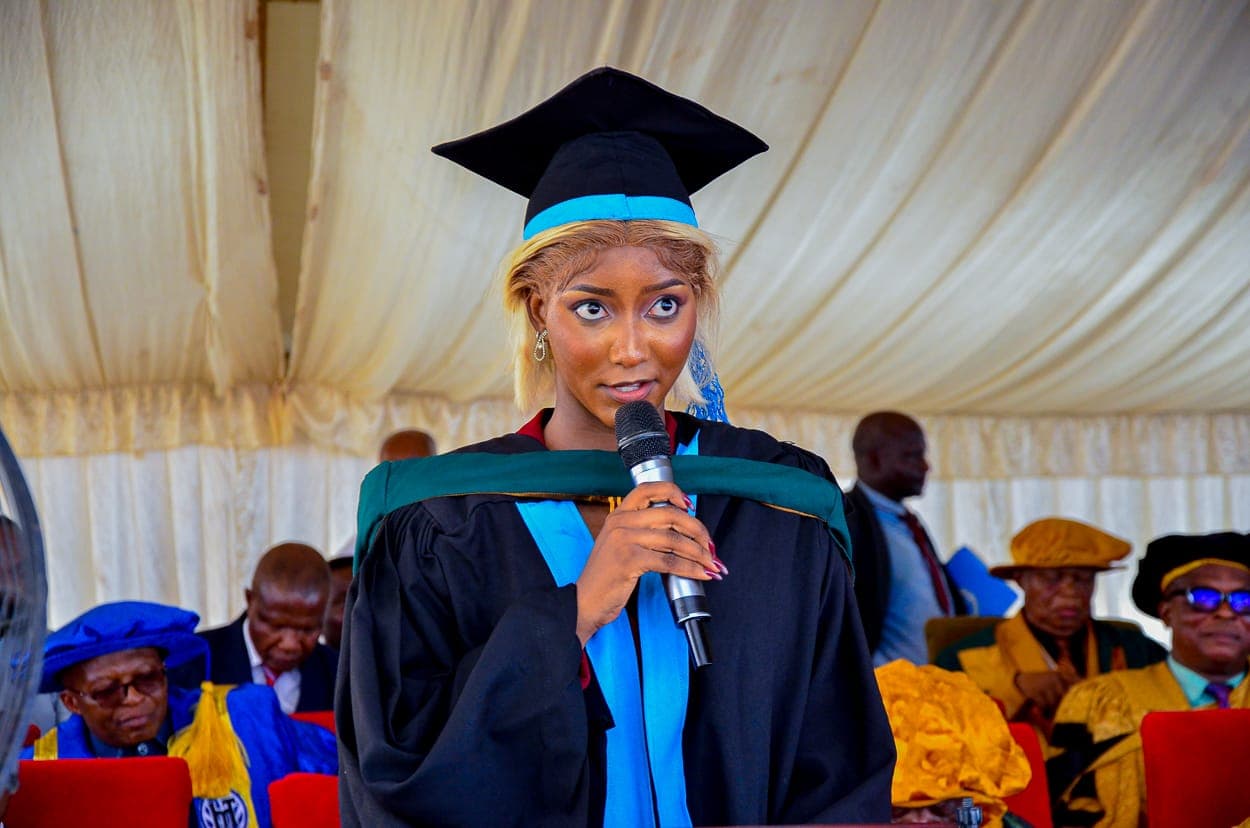 Student receiving clearance